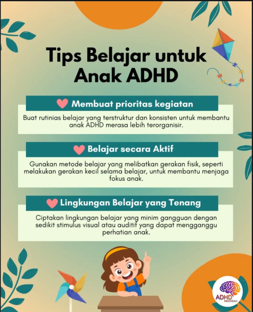 Strategi Belajar yang Cocok untuk Anak ADHD di Kabupaten Nunukan